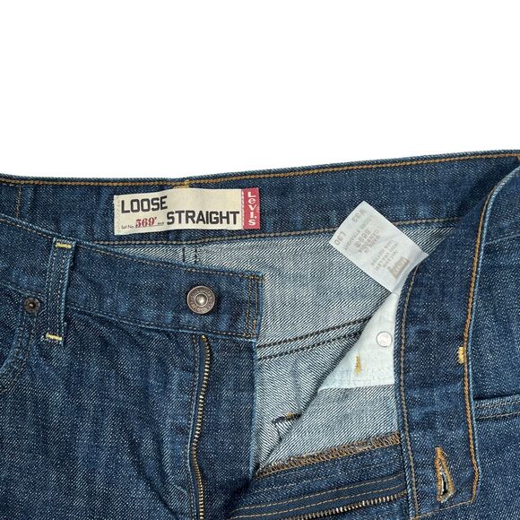 Levi's 569 Loose Straight Fit Men's Jeans W33 L30 - Picture 4 of 10